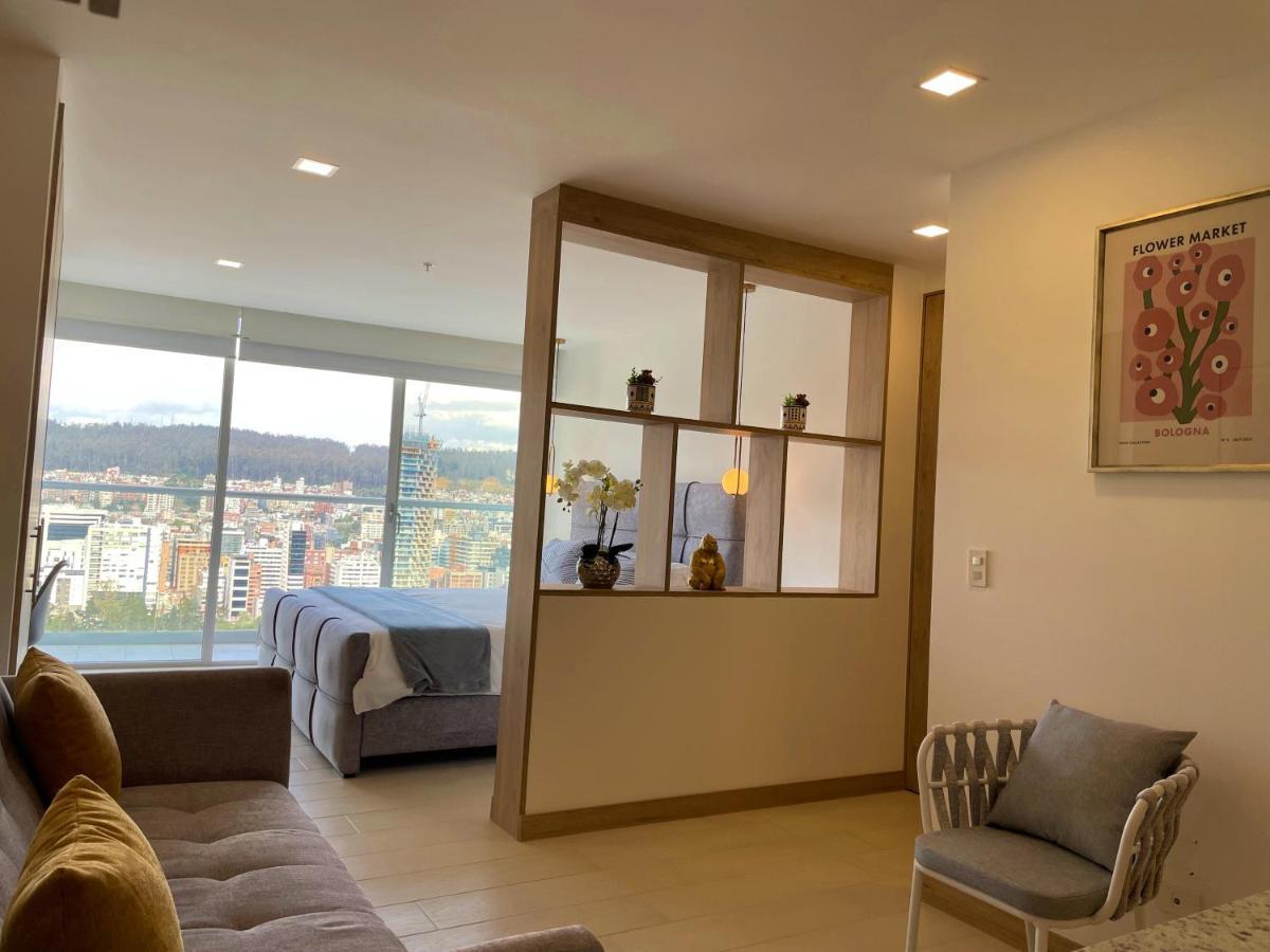 Nueva Suite-Piso 21 Vista La Carolina @One Quito Bagian luar foto