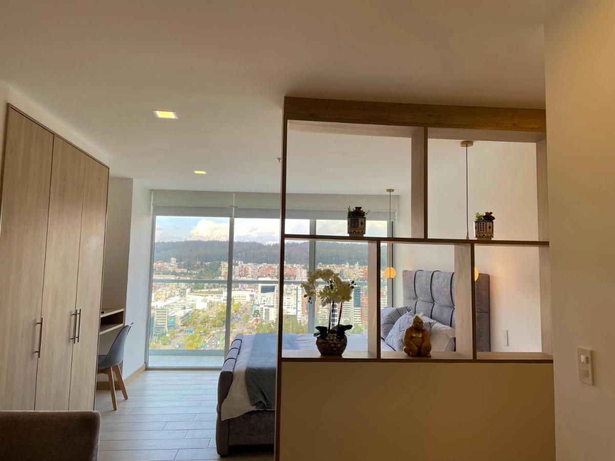 Nueva Suite-Piso 21 Vista La Carolina @One Quito Bagian luar foto