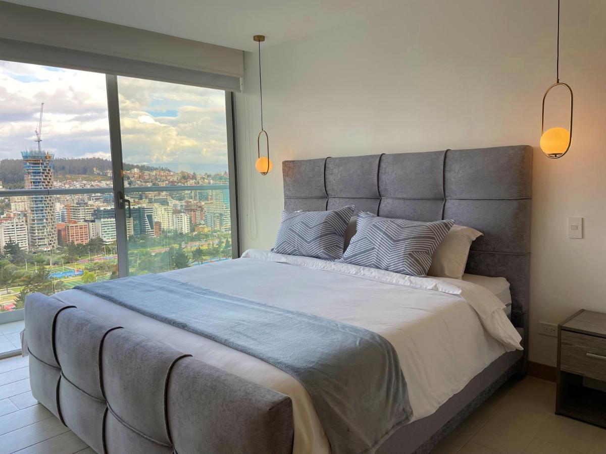 Nueva Suite-Piso 21 Vista La Carolina @One Quito Bagian luar foto